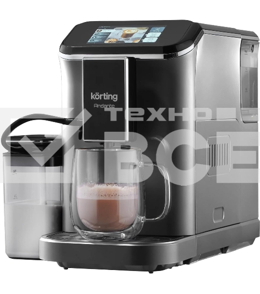 Кофемашина Korting KACM 2003 Andante, серебристый