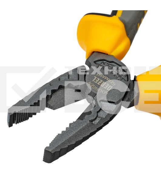 Плоскогубцы комбинированные Denzel 165 мм, трехкомпонентные рукоятки