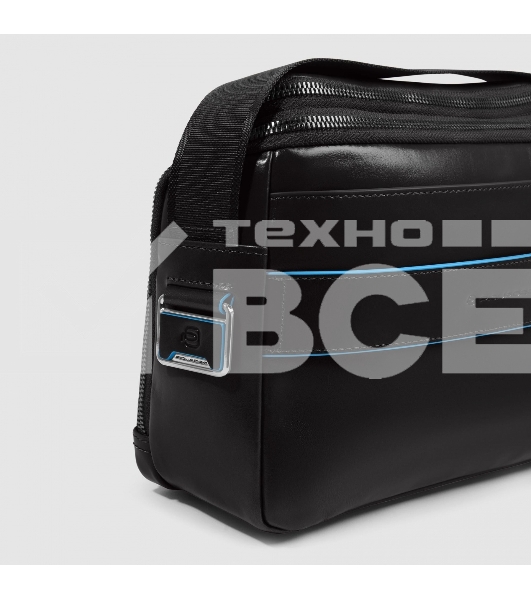 Сумка мужская Piquadro Blue Square CA6900B2/N черная натур.кожа