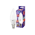 Лампа светодиодная JazzWay PLED-SP C37 7Вт свеча 5000К холодный белый E14 560лм 230В, фото2