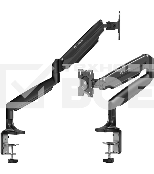 Кронштейн ONKRON G100 для монитора 13'-32' настольный, черный