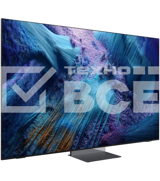 Телевизор QLED Samsung 75' QE75QN990FUXRU Series 9 черненое серебро/серебристый 4K Ultra HD 120Hz DVB-T2 DVB-C DVB-S2 USB WiFi Smart TV