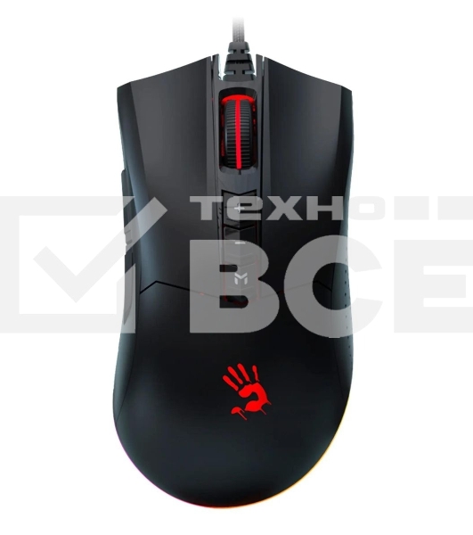 Мышь проводная A4Tech Bloody ES9 Pro черный, 16000 dpi, USB, кнопки - 8