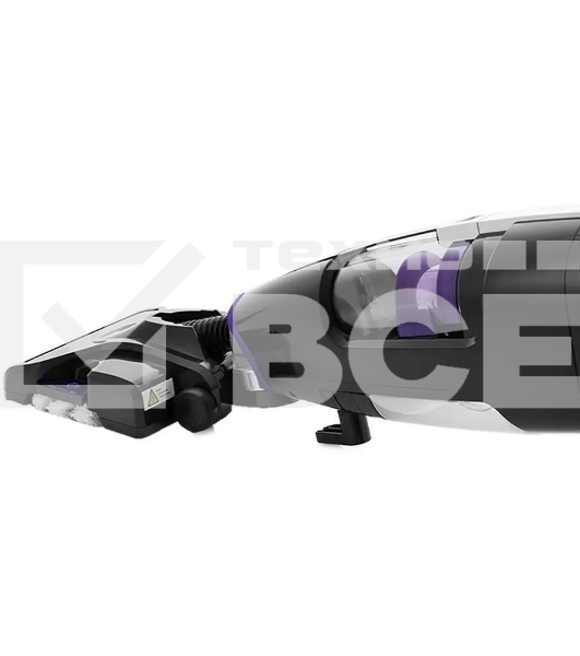 Пылесос вертикальный паровой Kitfort KT-575-1 черный, питание питание от сети, 1600 Вт, уборка влажная/паром/сухая, пылесборник 1.1 л