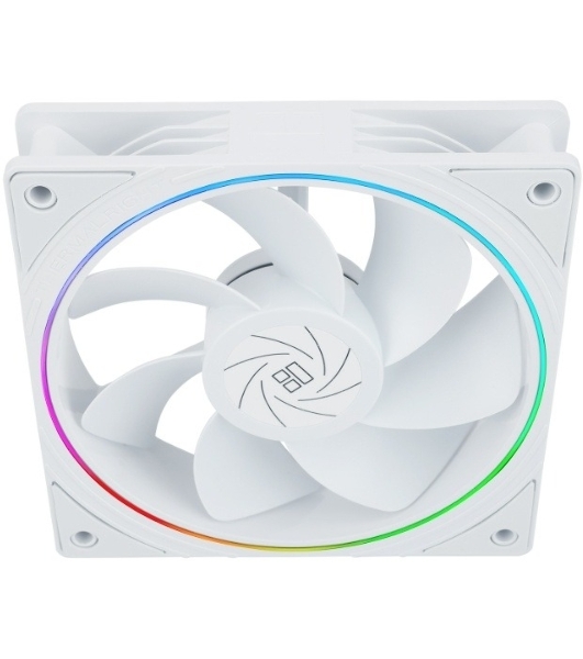 Кулер для корпуса Thermalright TL-S12RW Reverse (120x120x25mm, 4-pin PWM, ARGB, 47.6CFM, 23.2dBA, 1500RPM, White)