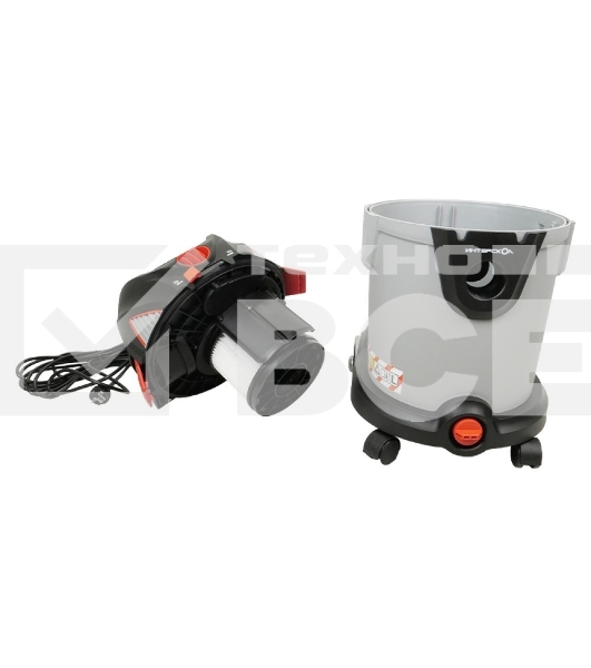 Строительный пылесос INTERSKOL PU-30/1400PE