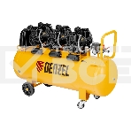 Компрессор безмасл. малошумн. DLP-4500/150, 4,5 кВт, 3х1,5 кВт,150 л, 2850 об/мин,750 л/мин Denzel, фото 1