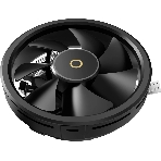 Кулер для процессора CPU Cooler Ocypus Beta A10 BK (75W, 3-pin, 67mm, Al, 1x124mm, 40CFM, 29.5dBA, 2000RPM, S: 1851/1700/115X/1200, AM5/AM4, black), фото 1