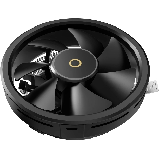 Кулер для процессора CPU Cooler Ocypus Beta A10 BK (75W, 3-pin, 67mm, Al, 1x124mm, 40CFM, 29.5dBA, 2000RPM, S: 1851/1700/115X/1200, AM5/AM4, black)