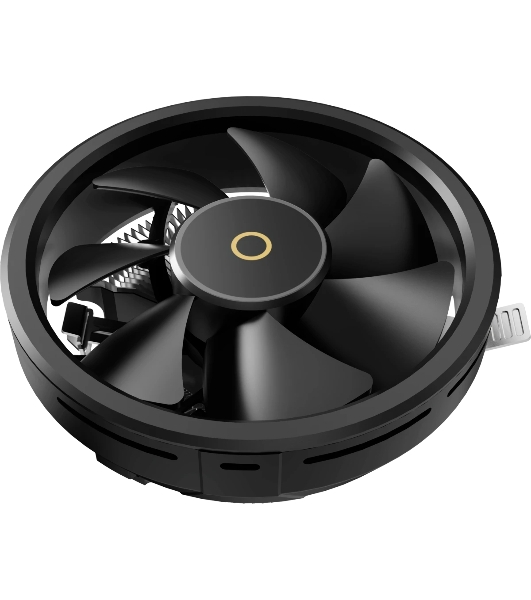 Кулер для процессора CPU Cooler Ocypus Beta A10 BK (75W, 3-pin, 67mm, Al, 1x124mm, 40CFM, 29.5dBA, 2000RPM, S: 1851/1700/115X/1200, AM5/AM4, black)