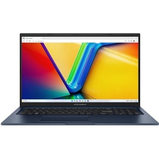 Ноутбук ASUS VivoBook 17 X1704-AU1159/17.3'/IPS/Intel Core i7 150U/16Gb/512Gb SSD/Intel Graphics/Windows 11 Pro/синий/2.10kg
