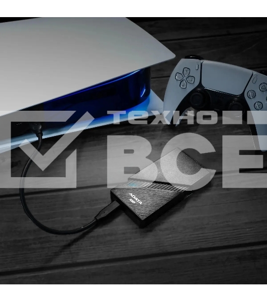 Накопитель SSD USB-C 2TB EXT. BLACK SE920-2TCBK ADATA