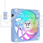 Комплект вентиляторов для корпуса Thermaltake CT120 EX ARGB Sync (3 шт.) голубой, 120 мм, 2000 об/мин, 28.5 дБ, 4 pin, фото 1