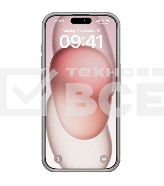 Чехол Super Frosted Shield Pro, titanium gray, (AP IP15 Pro)