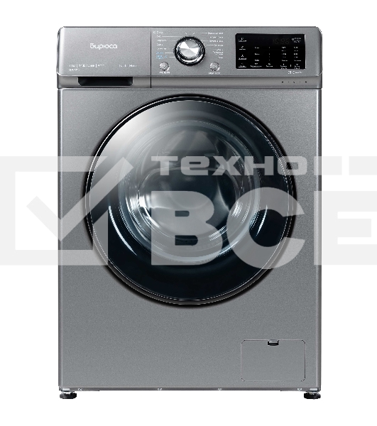 Стиральная машина Бирюса WM-SL1014/15 M металлический, загрузка фронтальная 10 кг, 1400 об/мин, класс А+++