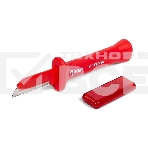 Нож монтерский диэлектрический НМИ-15 с частично изолированным прямым лезвием, фото 1