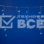 Гирлянда Бахрома светодиодная с контроллером 1,8 м 48 светодиодов ULD-B1805-048/DTA белый IP20  белый свет Провод прозрачный, фото2