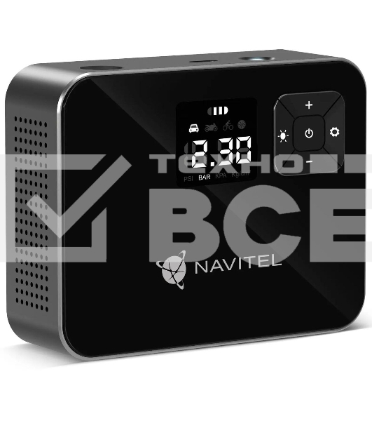 Автомобильный компрессор Navitel AIR 15 AL 15л/мин шланг 0.260м