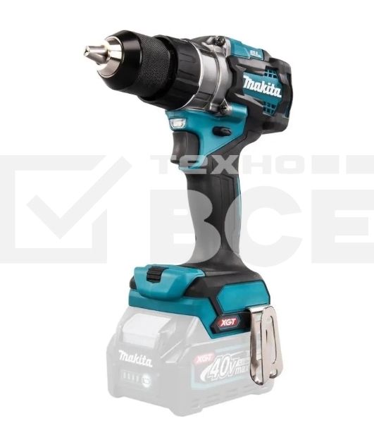 Дрель-шуруповерт Makita DF001GZ, Аккумуляторная, 40В, Без АКБ и ЗУ
