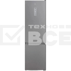 Холодильник Hotpoint HT 6200 S серебристый двухкамерный 240/83л морозилка снизу, No Frost, фото4