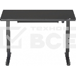Стол Cactus CS-EGD-BBK столешница стекло черный, каркас черный, фото3