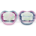 Пустышка Philips Avent ultra air, ночная, звезда/DREAMS, 6-18 мес., 2 шт., фото3