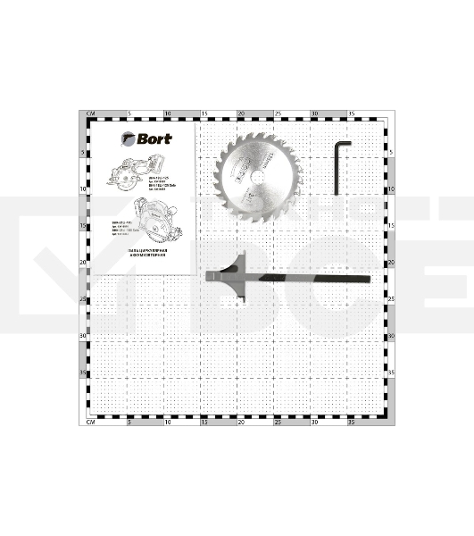 Пила циркулярная аккумуляторная Bort BHK-18Li-125 Solo (без АКБ и ЗУ)