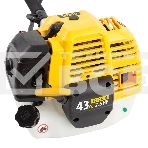 Триммер Denzel DT 43 бензиновый 43см3 2.5 лс. неразъемная штанга состоит из 2 частей, фото8