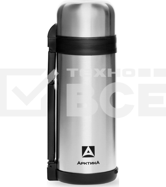 Термос Арктика 201-1500 для напитков/еды 1.5 л. серебристый, картонная коробка (201-1500/SIL)