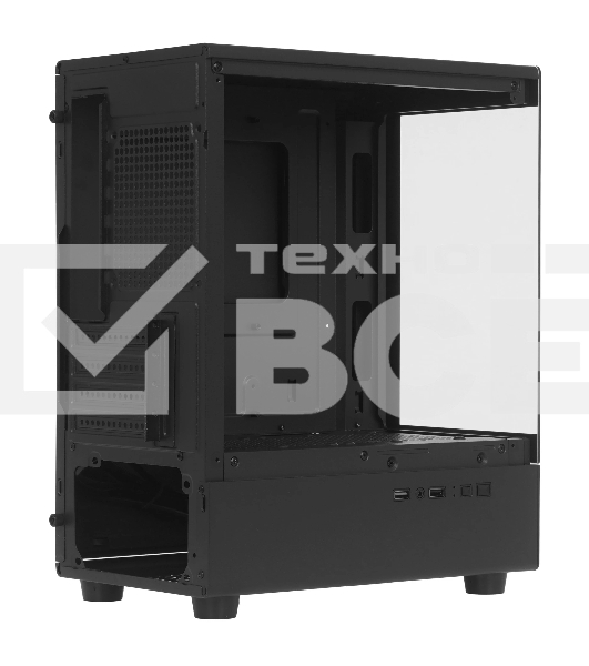 Корпус Ginzzu RX400D mATX жк. Дисплей