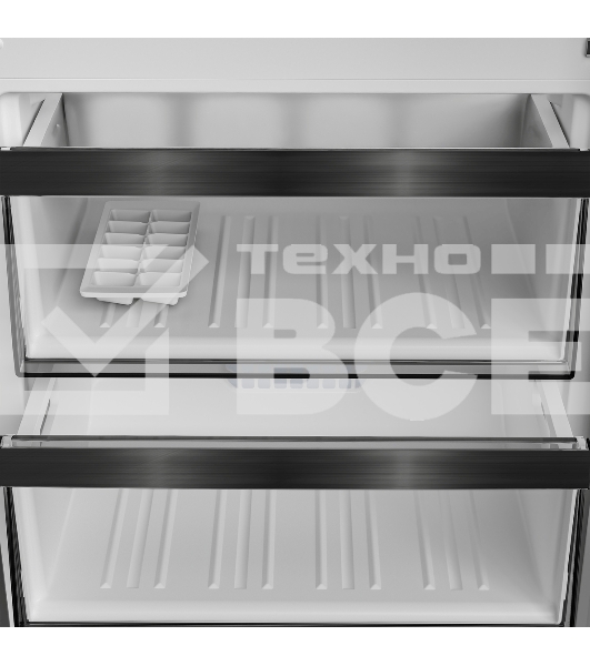 Холодильник Hotpoint HDKP 8201I DX нержавеющая сталь двухкамерный 257/100л морозилка снизу, No Frost