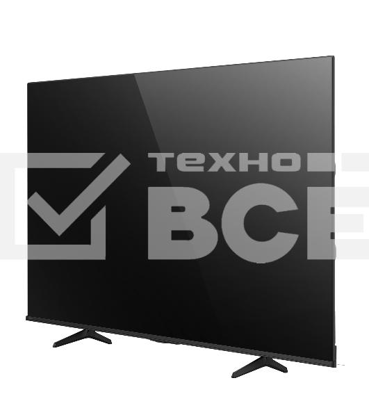 Телевизор ЖК 43'' Hisense 43', Ultra HD, VA, DLED, Smart TV (HomeOS U9.5), Wi-Fi, DVB-T2/C/S2, 2х10W, CI+(1.4), 3хHDMI, 2хUSB, 200 nits, 4000:1, Works with Alexa, Alexa Built-in, VIDAA Voice, Yandex, Black, 2026