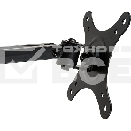 Кронштейн для телевизора Kromax TECHNO-11 черный 10'-32' макс.15кг настенный поворот и наклон, фото5