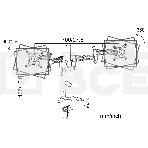 Кронштейн для мониторов Cactus CS-VM-D08-BK черный 13