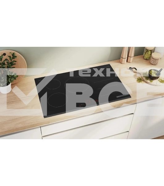 Индукционная варочная поверхность Bosch Serie 6 PXV831HC1E черный