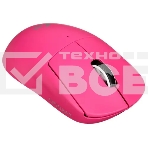 Мышь беспроводная Logitech G PRO X Superlight 2 розовый, 32000 dpi, радиоканал, USB, кнопки - 5, фото6