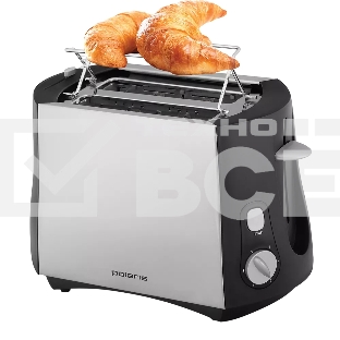 Тостер Polaris PET-0812A черный матовый
