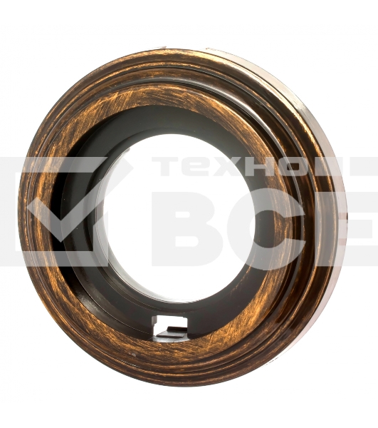 Рамка Bironi BF1-610-25 1-м Лизетта ретро ABS-пластик бронза