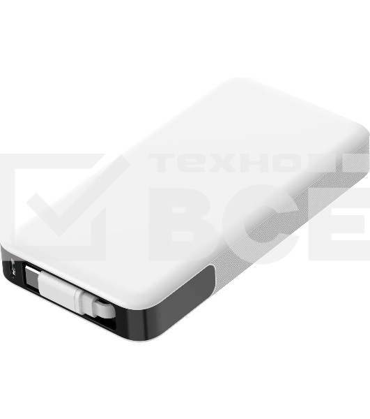 Портативный аккумулятор Cactus CS-PBFSPA-10000 10000mAh 22.5W 4.5A 2xUSB-C белый