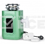 Измельчитель пищевых отходов Бирюса WD-750G2R зеленый, фото3