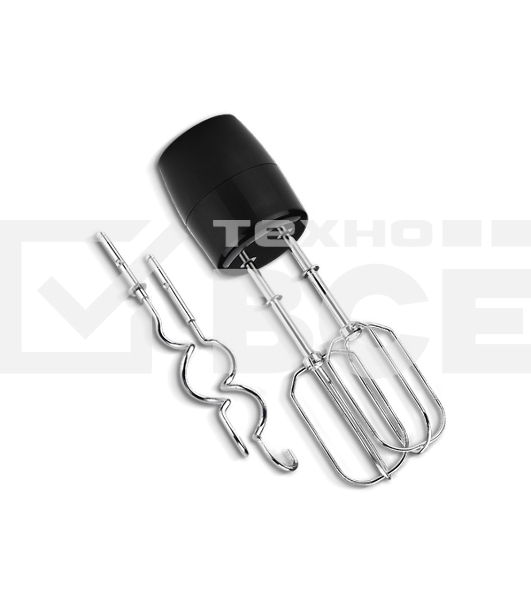 Блендер BQ HB421PS Steel-Black. Мощность 1400Вт, Режим Турбо 4 в1: Насадка для пюре + блендер+ миксер + измельчитель