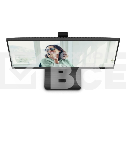 Монитор 27' AOC Q27P3CV IPS 2560x1440, 75 Гц, 4 мс, 16:9, 350 кд/м², 2xHDMI 1.4, DisplayPort 1.2, USB-концентратор (4x USB 3.0), 2.5 Gigabit Ethernet, встроенные динамики, черный