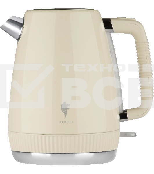 Чайник электрический LEONORD LE-1546 1.7 л, бежевый (111160)