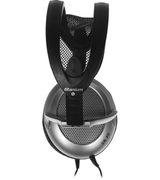 Проводные наушники Koss UR40 черный, полноразмерные, Jack 3.5 мм, складная конструкция