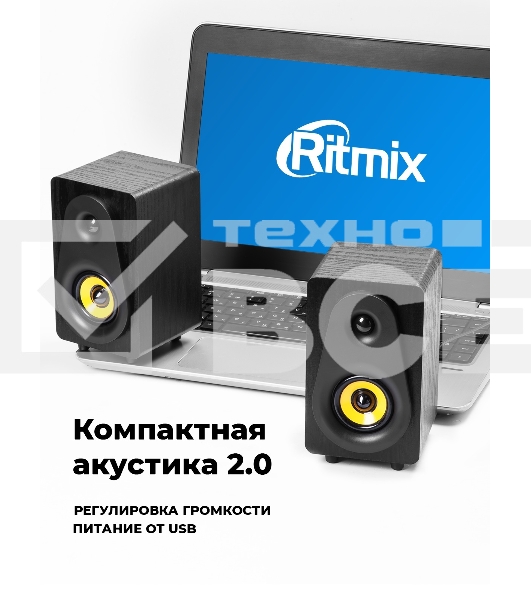 Портативная колонка Ritmix SP-3040W
