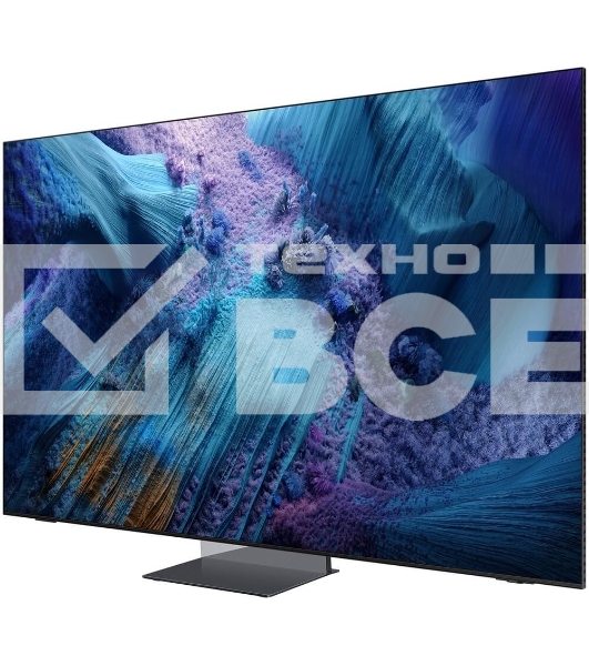 Телевизор QLED Samsung 75' QE75QN990FUXRU Series 9 черненое серебро/серебристый 4K Ultra HD 120Hz DVB-T2 DVB-C DVB-S2 USB WiFi Smart TV