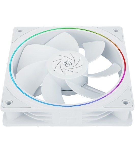 Кулер для корпуса Thermalright TL-S12RW Reverse (120x120x25mm, 4-pin PWM, ARGB, 47.6CFM, 23.2dBA, 1500RPM, White)