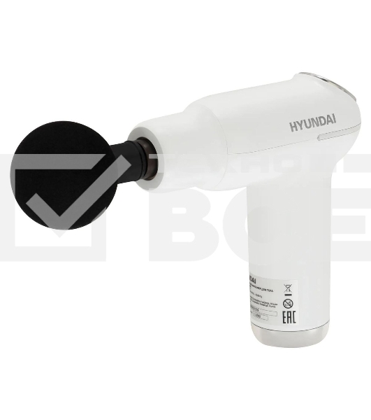 Массажер Hyundai H-MG898 30Вт белый