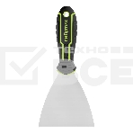 Шпательная лопатка из нержавеющей стали Сибртех 100 мм, двухкомпонентная рукоятка, фото3