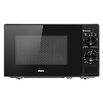 Микроволновая печь BBK 20MWS-762M/B черный, 20 л, 700 Вт, переключатели - поворотный механизм, фото 1